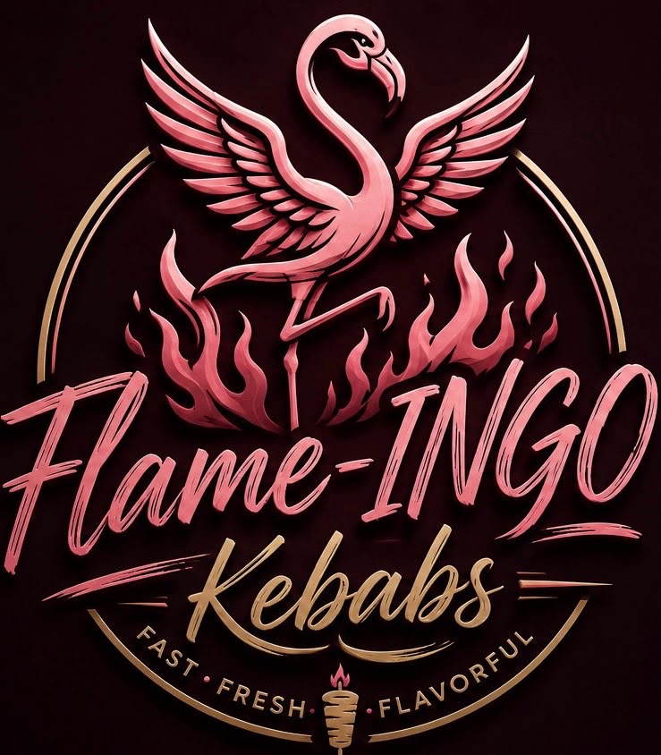 Flame-Ingo Kebabs logo